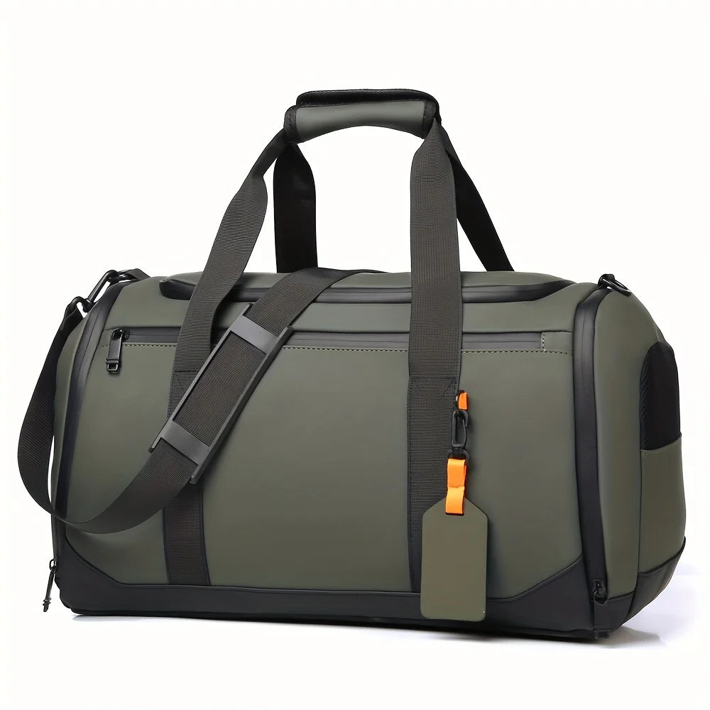 Spacious Versatile Travel Duffel Bag with Multiple Compartments