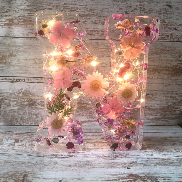 FloraGlow | Elegant Personalized LED Night Light with Floral Design 10