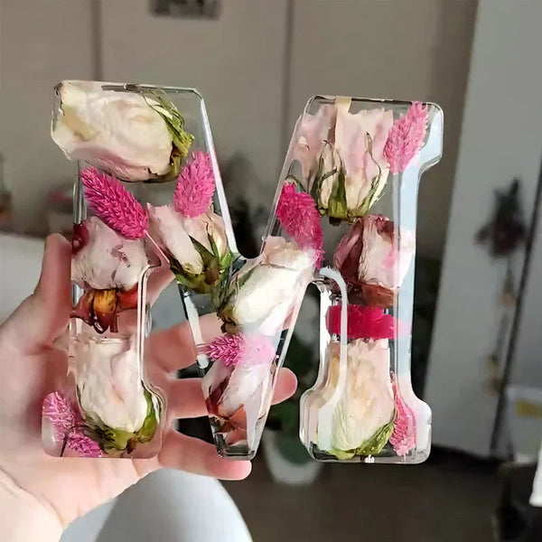 FloraGlow | Elegant Personalized LED Night Light with Floral Design 13