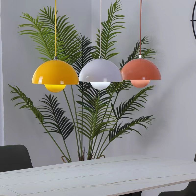 FloraGlow | Stylish Minimalist Flowerpot Kitchen Pendant Lighting 1
