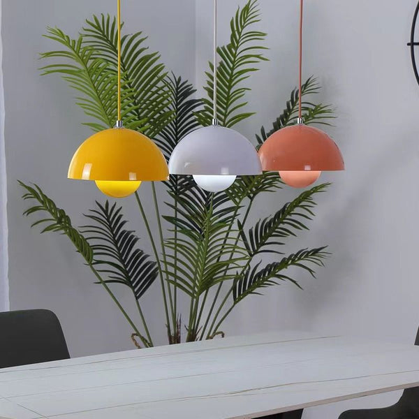 FloraGlow | Stylish Minimalist Flowerpot Kitchen Pendant Lighting 1