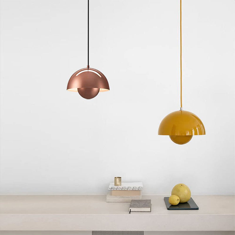 FloraGlow | Stylish Minimalist Flowerpot Kitchen Pendant Lighting 3