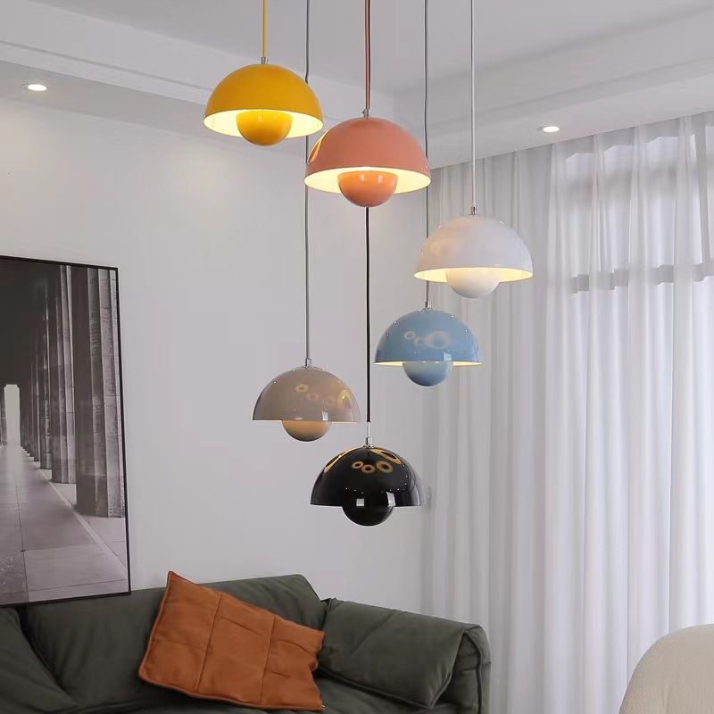 FloraGlow | Stylish Minimalist Flowerpot Kitchen Pendant Lighting 4