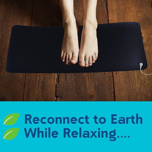 Grounding Mat | Stylish Earthing Mat for Bed with Natural Pain Relief | Improved Sleep Quality and Enhanced Well-Being 1