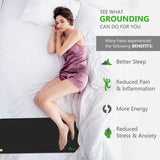 Grounding Mat | Stylish Earthing Mat for Bed with Natural Pain Relief | Improved Sleep Quality and Enhanced Well-Being 4