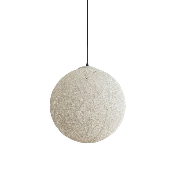 HempSphere | Elegant Handwoven Eco-Friendly Pendant Lighting Fixture 4