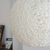 HempSphere | Elegant Handwoven Eco-Friendly Pendant Lighting Fixture 5