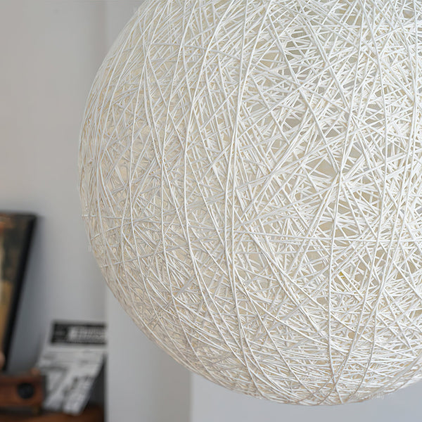 HempSphere | Elegant Handwoven Eco-Friendly Pendant Lighting Fixture 5