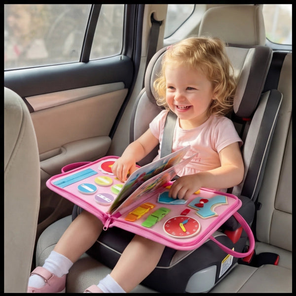 Interactive Busy Book for Kids with Learning Activities | Montessori-Inspired Fun for Ages 2-5