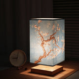 Japanese Scandinavian Table Lamp with Soft Fabric Shade | Elegant Nightstand Lamp for Relaxation 1