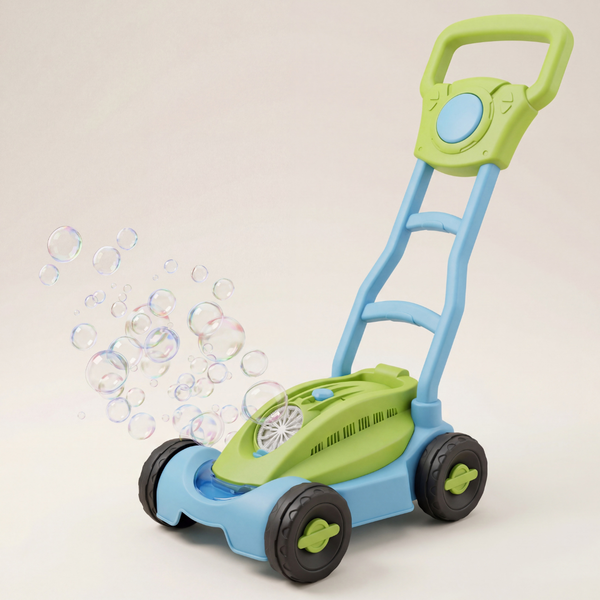 Kids Bubble Lawn Mower Toy | Lightweight Design with Bubble Blowing Feature