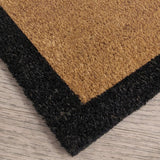 Kyla Collection | Double Wide Doormat with Thick Black Border | Stylish Welcome Mat for Entryway 2