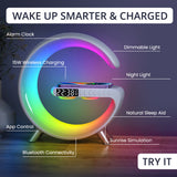 Luminara | Innovative Sunrise Alarm Clock with Wireless Charging & Sound Machine 4