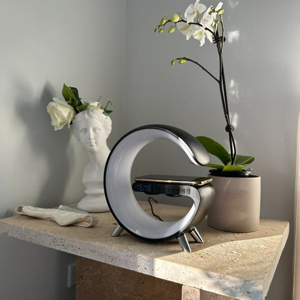 Luminara | Innovative Sunrise Alarm Clock with Wireless Charging & Sound Machine 8