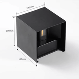 Luminara | Versatile Rechargeable Outdoor Wall Lantern with Motion Sensor 7