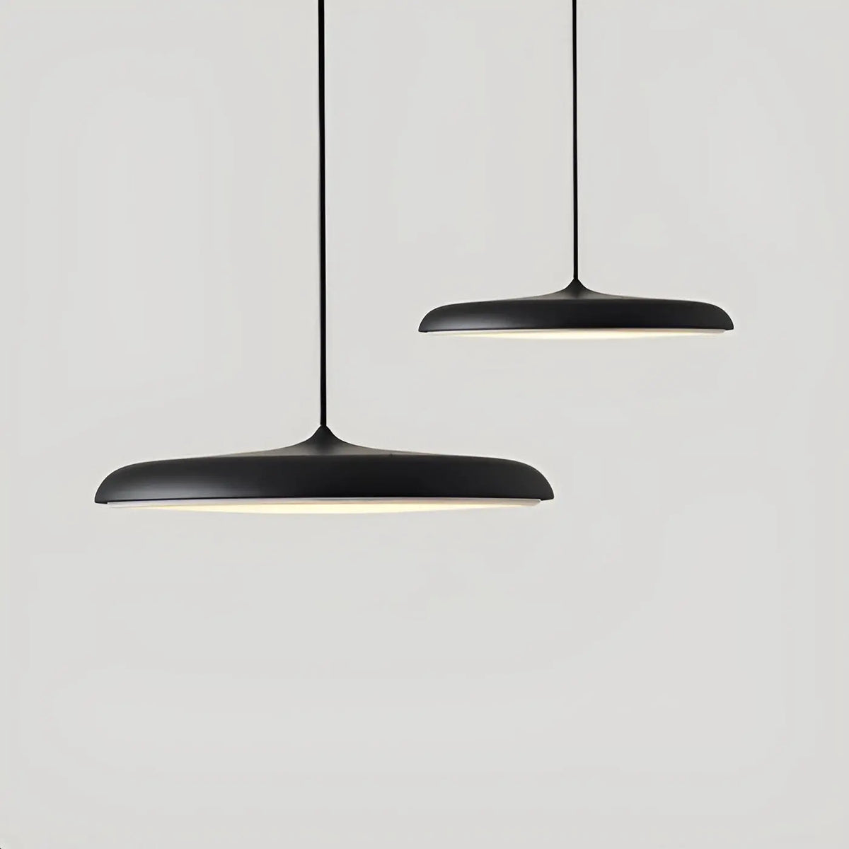 LunaSphere | Modern Black LED Kitchen Pendant Lighting Fixture 2