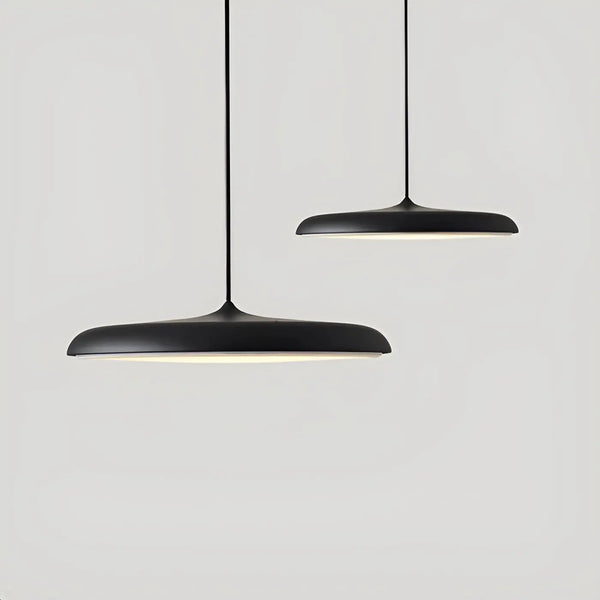 LunaSphere | Modern Black LED Kitchen Pendant Lighting Fixture 2