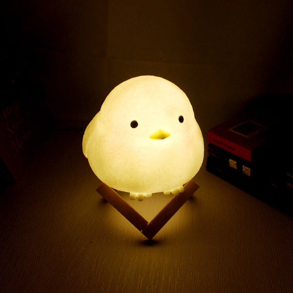 LunaraGlow | Charming Soft LED Rabbit Night Light for Kids 3