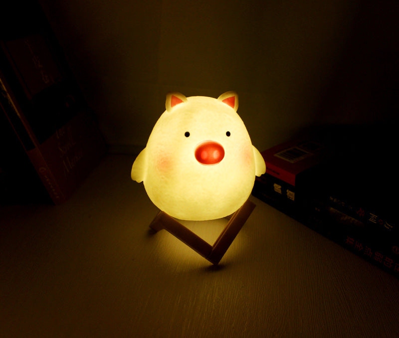 LunaraGlow | Charming Soft LED Rabbit Night Light for Kids 5