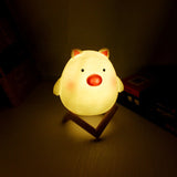 LunaraGlow | Charming Soft LED Rabbit Night Light for Kids 5