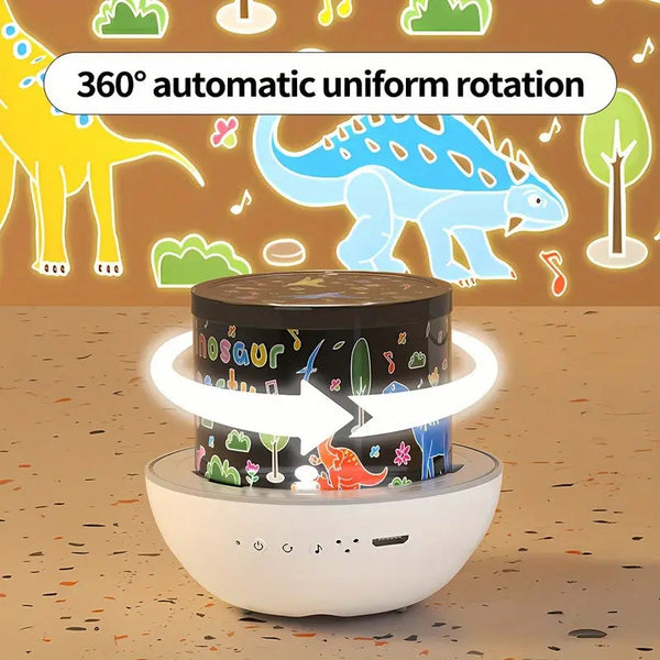 LunaraGlow | Enchanting Colorful Rabbit Night Light Projector for Kids 4