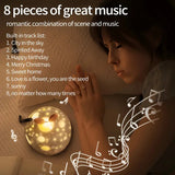 LunaraGlow | Enchanting Colorful Rabbit Night Light Projector for Kids 6
