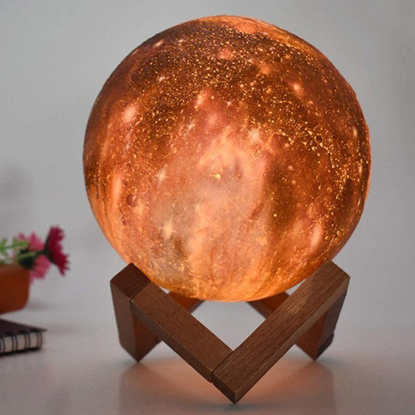 Lunara | Enchanting Color-Changing LED Galaxy Moon Lamp 5