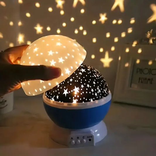 Lunara | Enchanting Colorful Star Projector Night Light for Kids 0