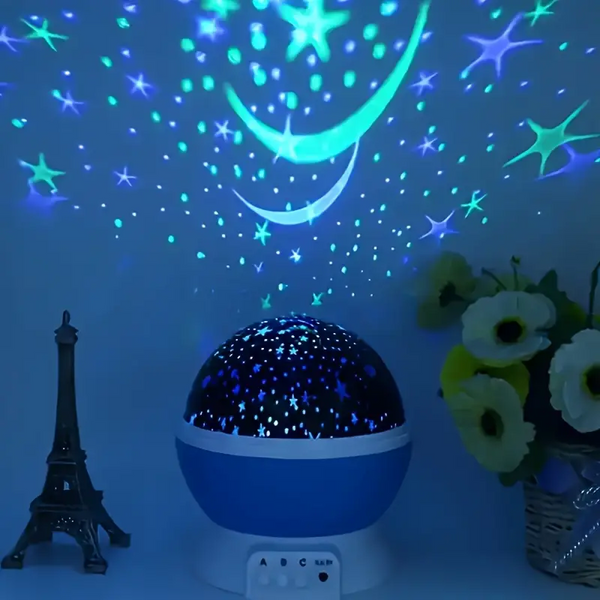 Lunara | Enchanting Colorful Star Projector Night Light for Kids 1