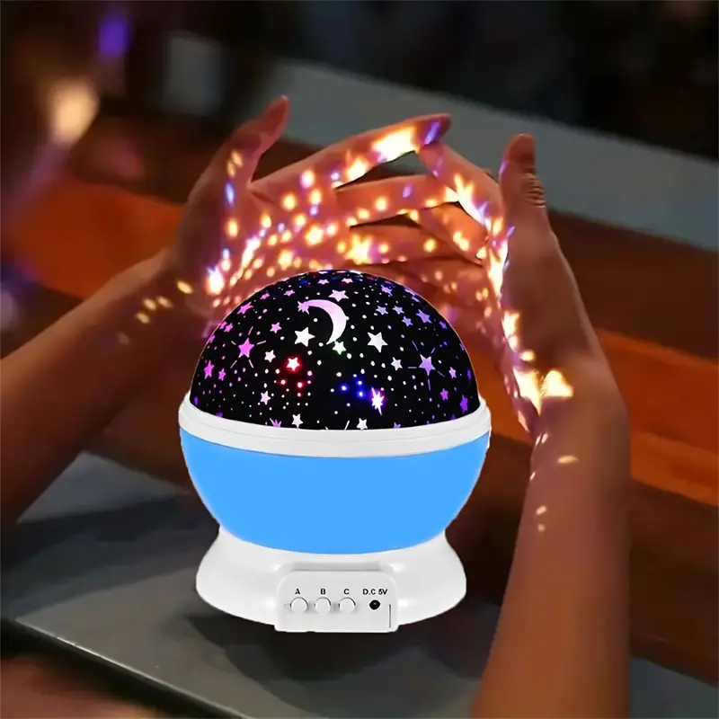 Lunara | Enchanting Colorful Star Projector Night Light for Kids 2