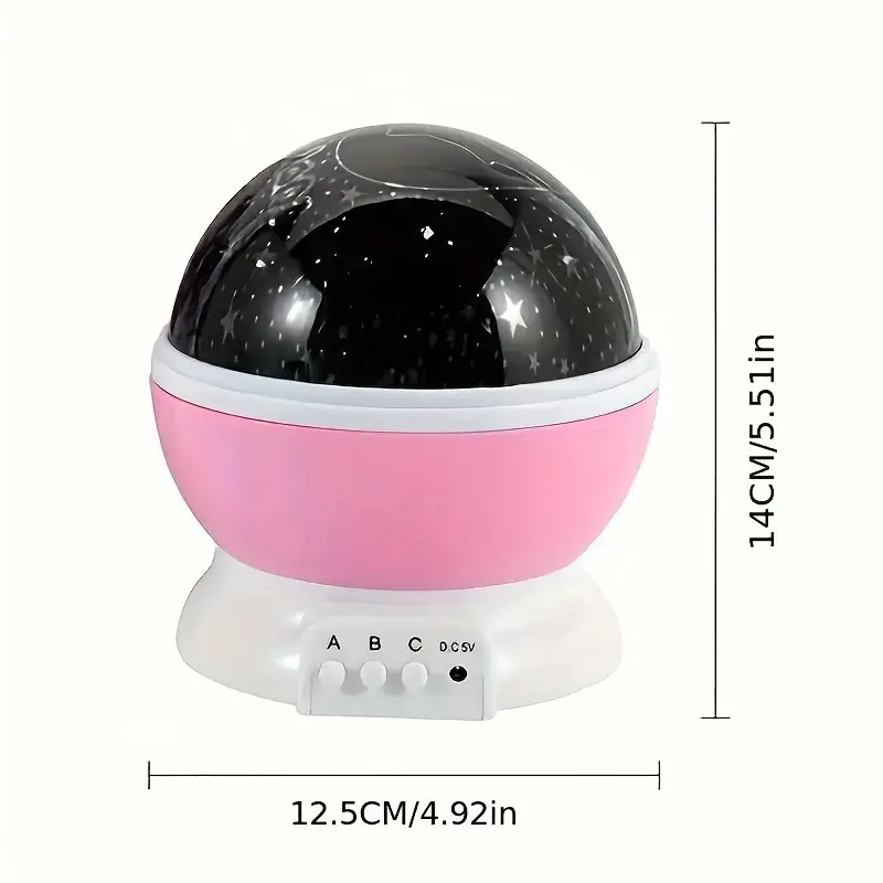 Lunara | Enchanting Colorful Star Projector Night Light for Kids 7