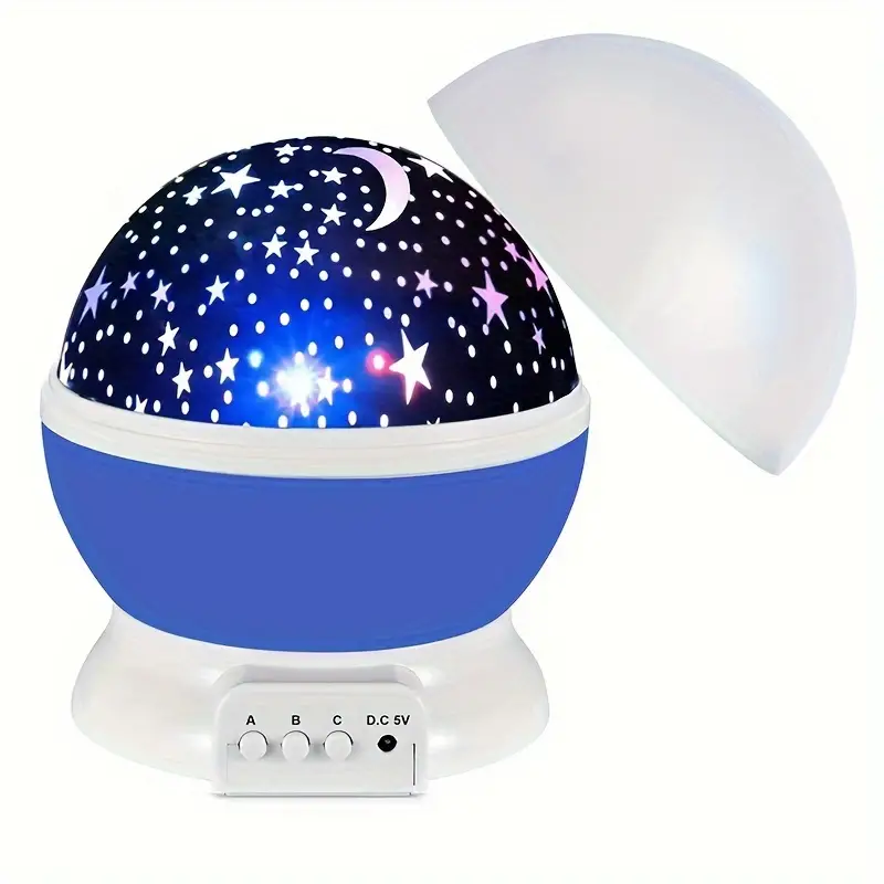 Lunara | Enchanting Colorful Star Projector Night Light for Kids 8