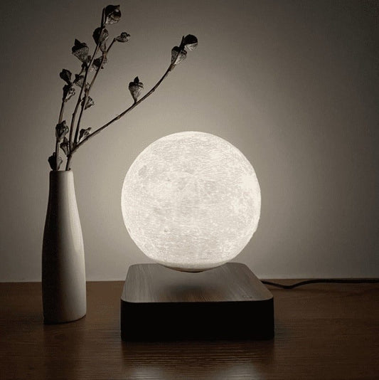 LunarisGlow | Enchanting Wireless Charging Floating Moon Lamp 0