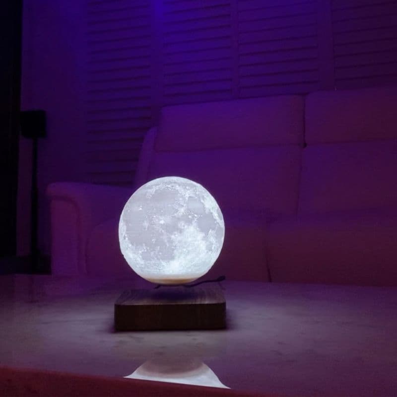 LunarisGlow | Enchanting Wireless Charging Floating Moon Lamp 1