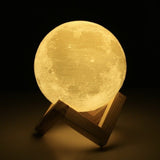 Lunaris | Enchanting Color-Changing LED Moon Lamp for Serene Bedrooms 0