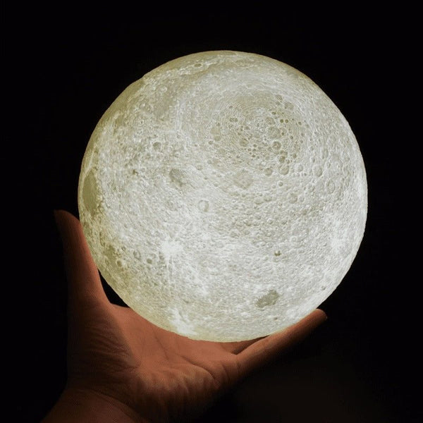 Lunaris | Enchanting Color-Changing LED Moon Lamp for Serene Bedrooms 1