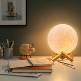 Lunaris | Enchanting Color-Changing LED Moon Lamp for Serene Bedrooms 3