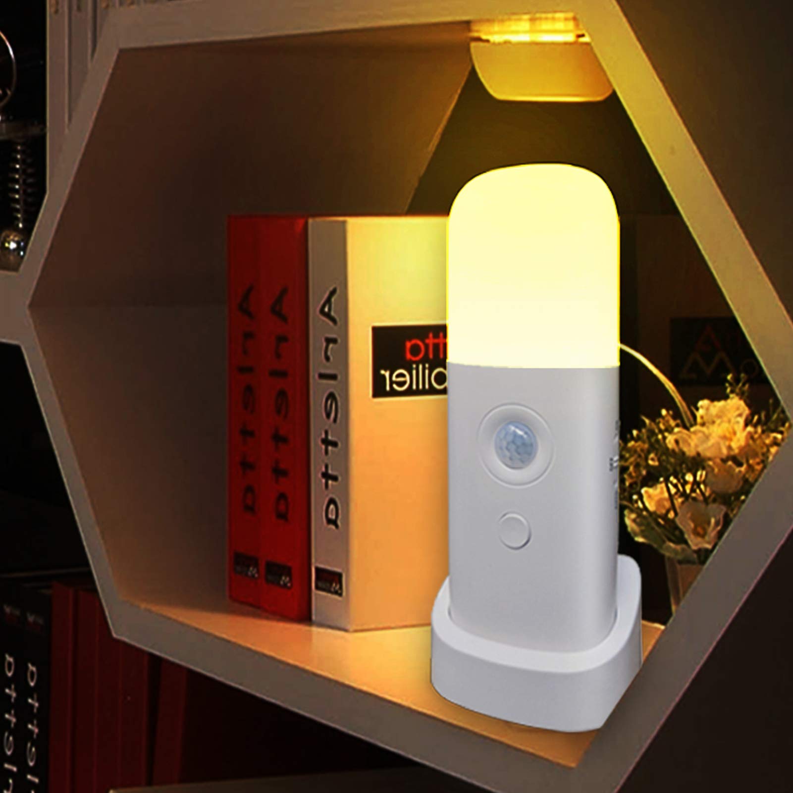 Lunaris | Versatile Dimmable LED Motion Sensor Night Light 0