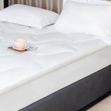 Luxury Cotton Mattress Topper | Cooling Comfort Layer for Enhanced Sleep Experience 2