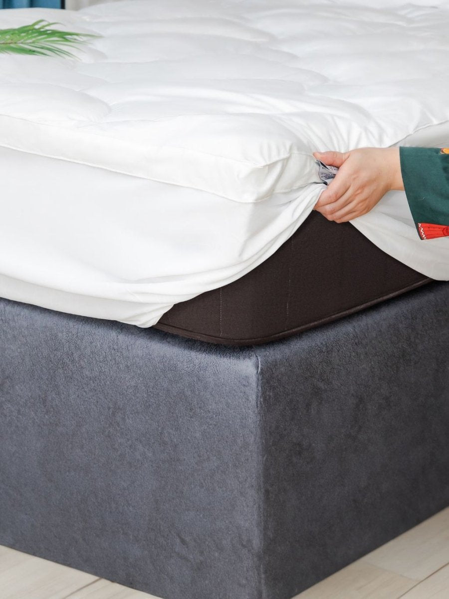 Luxury Cotton Mattress Topper | Cooling Comfort Layer for Enhanced Sleep Experience 3