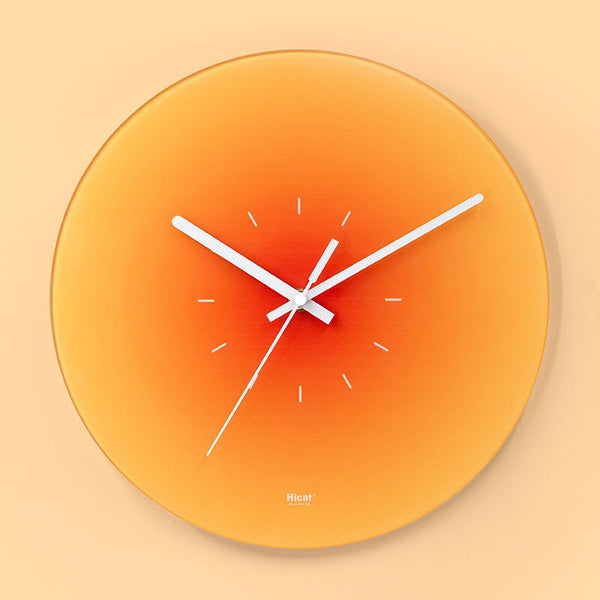 Modern Elegance | Modern Wall Clock with Minimalist Glass Design | Stylish Decor for Timeless Home Aesthetics 0