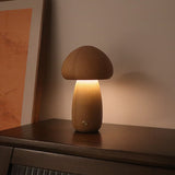 MushroomGlow | Cozy Elegant Wooden Table Lamp for Bedroom or Living Room 6