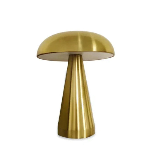 MushroomGlow | Elegant Dimmable Cordless Table Lamp for Bedroom 0