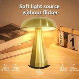MushroomGlow | Elegant Dimmable Cordless Table Lamp for Bedroom 2