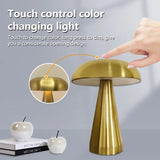 MushroomGlow | Elegant Dimmable Cordless Table Lamp for Bedroom 3