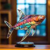 Nature's Charm | Hand-Painted Iron Animal Figurines with Sturdy Base | Colorful Desk Decor for Nature Lovers 12