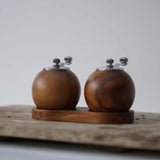 Nordic Salt and Pepper Grinders Set with Effortless Grinding | Eco-Friendly Design for Stylish Dining 2