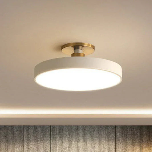 NordicaGlow | Stylish Modern Semi-Flush Mount Ceiling Light Fixture 0