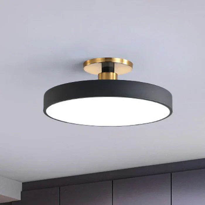 NordicaGlow | Stylish Modern Semi-Flush Mount Ceiling Light Fixture 2