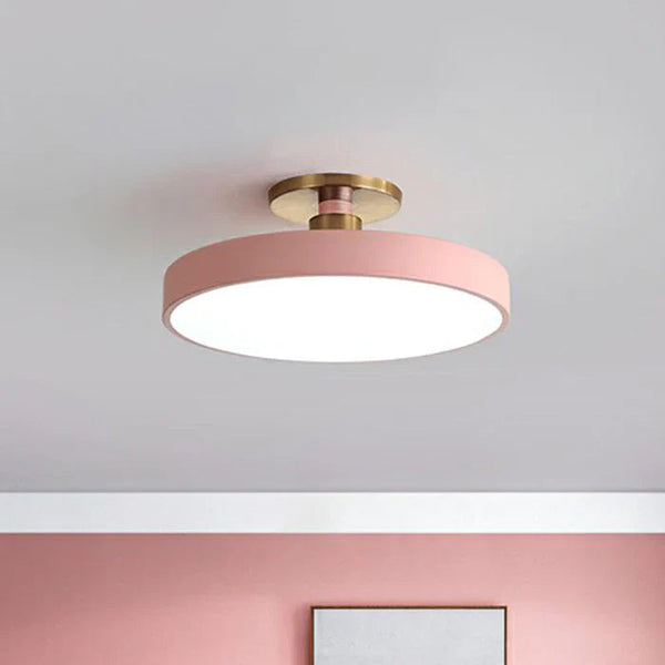 NordicaGlow | Stylish Modern Semi-Flush Mount Ceiling Light Fixture 4